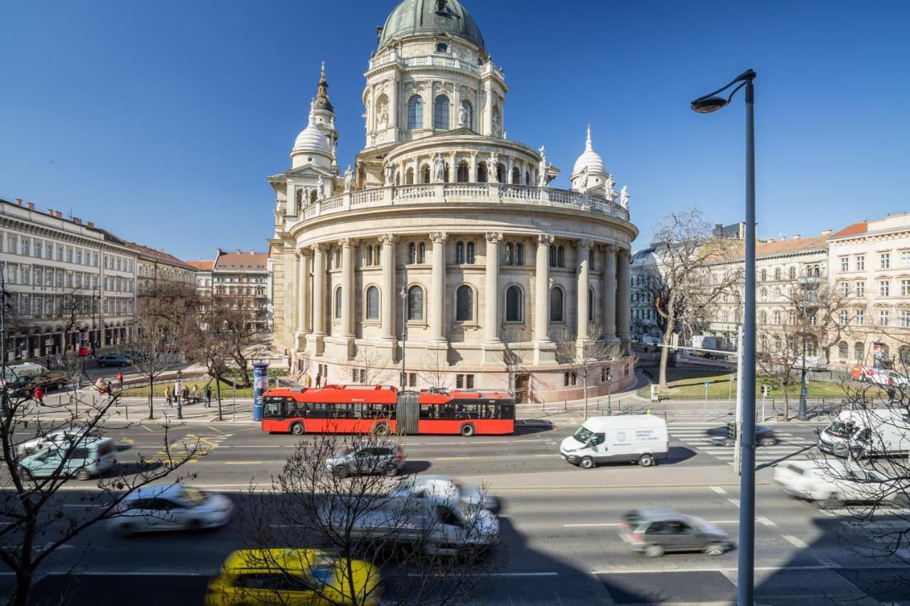 Basilica And Castle View Luxury Suite, Free Parking Reservation Needed 부다페스트 외부 사진